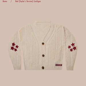 Taylor Swift Red Cardigan Size XS/S